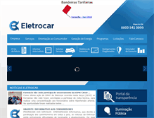 Tablet Screenshot of eletrocar.com.br